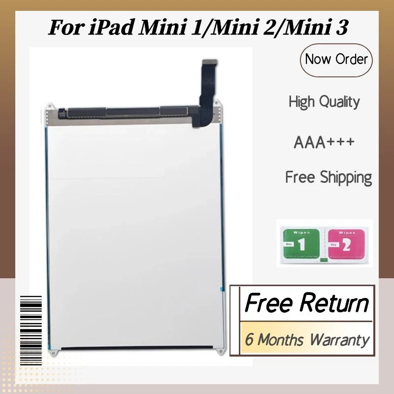 ЖК-экран для iPad Mini 1 2 3 Mini1 Mini2 Mini3 A1432 A1454 A1455 A1489 A1490 A1491 A1600 A1601 планшетный ПК 7 9 дюйма AAA