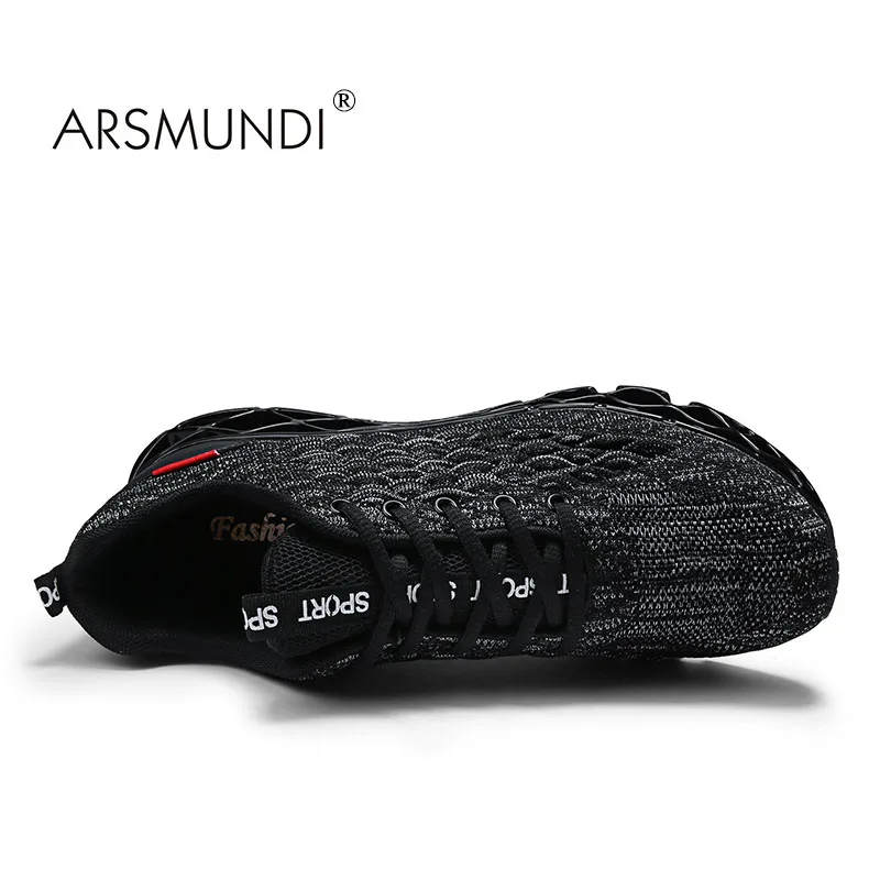 ARSMUNDI спортивные мужские легкие кроссовки для бега дышащая Осенняя спортивная