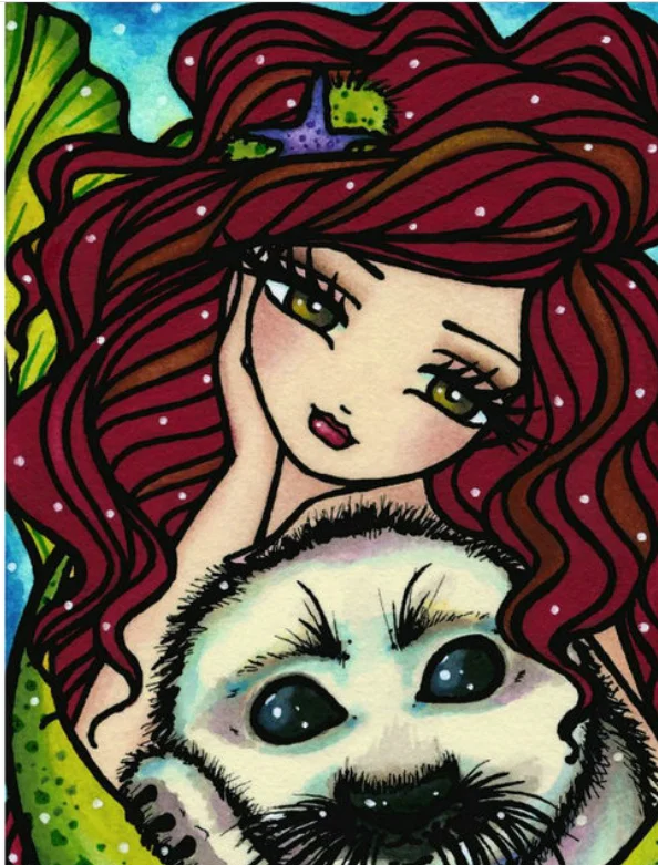 

5D DIY Poured Glue Diamond Painting Kits Scalloped Edge Unique Handcraft Gift Home Wall Decoration Soft Canvas Fall Decor