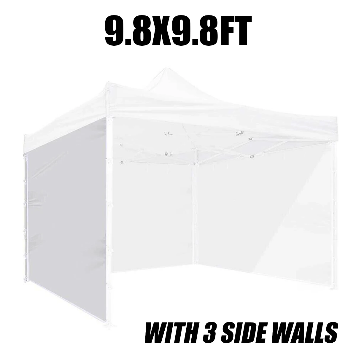 Ткань Оксфорд вечерние палатка 3x3 м одинарный боковины Водонепроницаемый сад