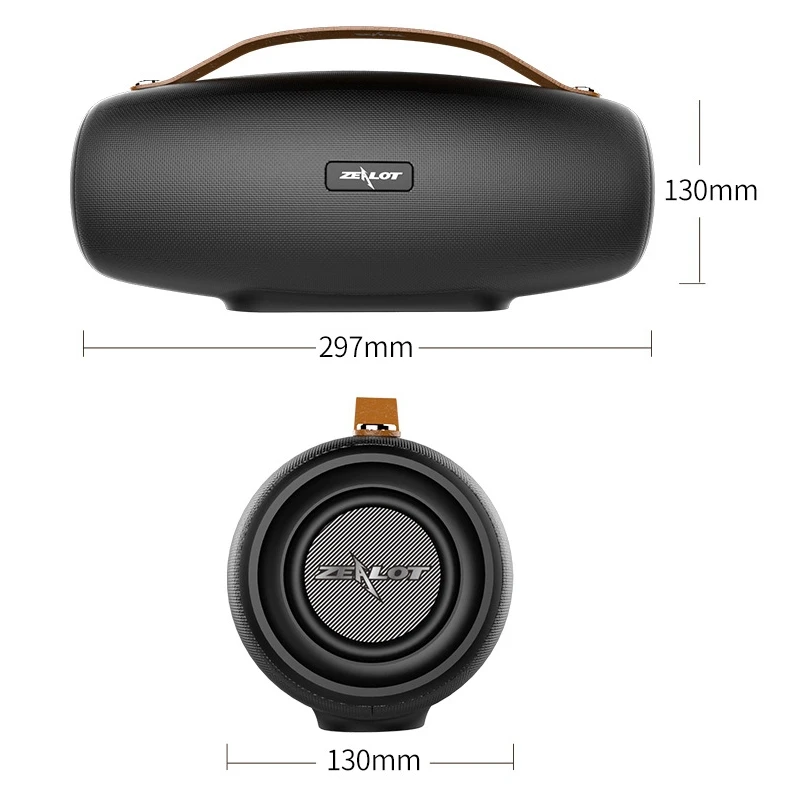 38 Вт Мощность ZEALOT / fanatic S27 беспроводной открытый портативный Bluetooth динамик