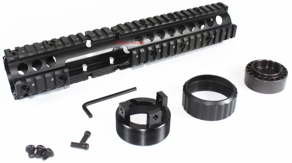 S& H векторная оптика 223/5. 56 мм 12 ''дюймов Handguard Quad поплавок Пикатинни расширение с 18x охранников пакет