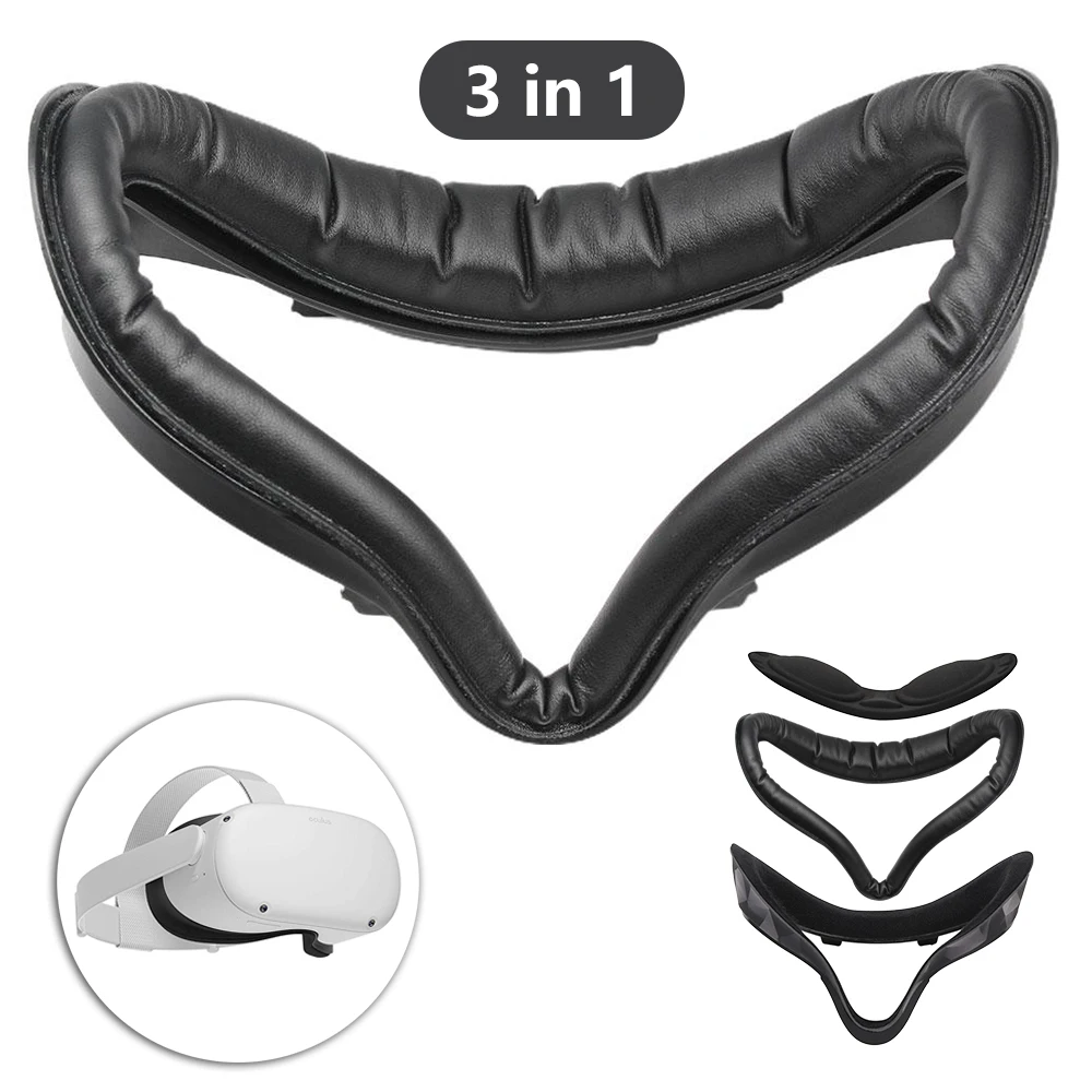Для Oculus Quest 2 Замена PU Подушечка лица подушки уход за кожей крышка кронштейн