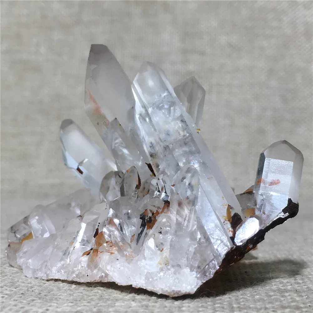 

Natural Crystal Cluster Quartz Raw Treatment Stone Gift Feng Shui Ore Mineral Home Decoration Reiki Energy Healing Specimen