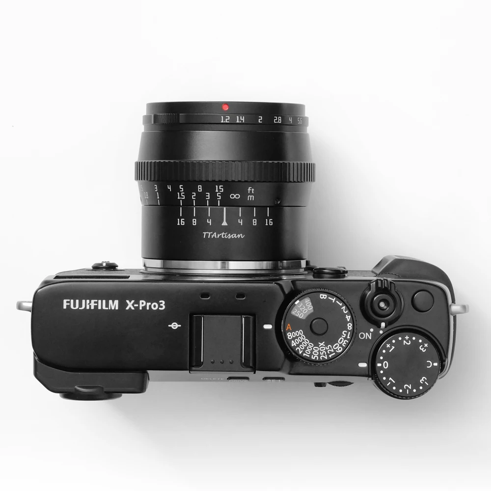 APS-C объектив TTartisan 50 мм F1.2 большой портретный Aputure для камер SONY E FUJI X Canon EOS M M4/3 mount |