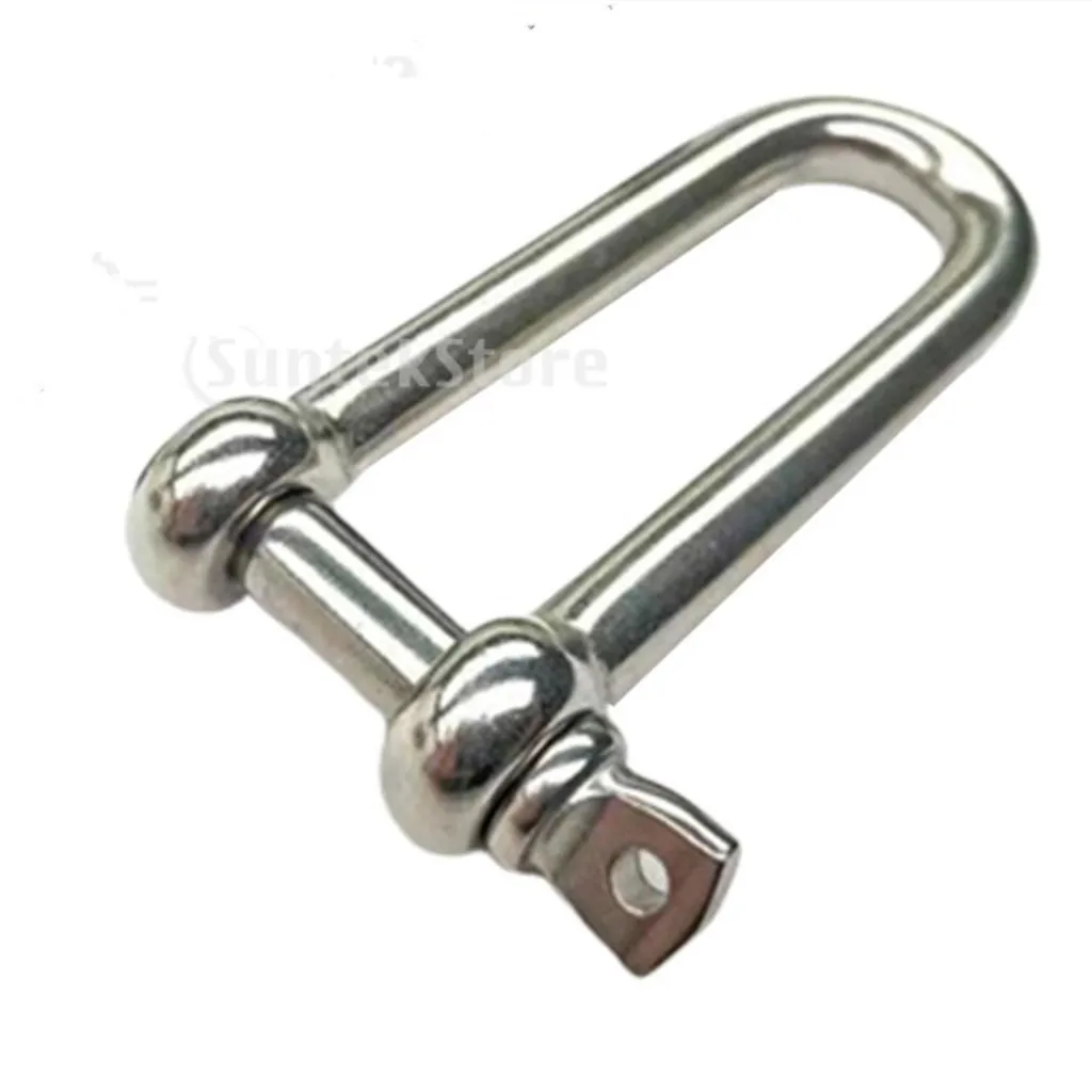 Shackle Chain Anchor, Shackle Shackle Marine Chain D Heavy Duty Stainless Steel 12MM