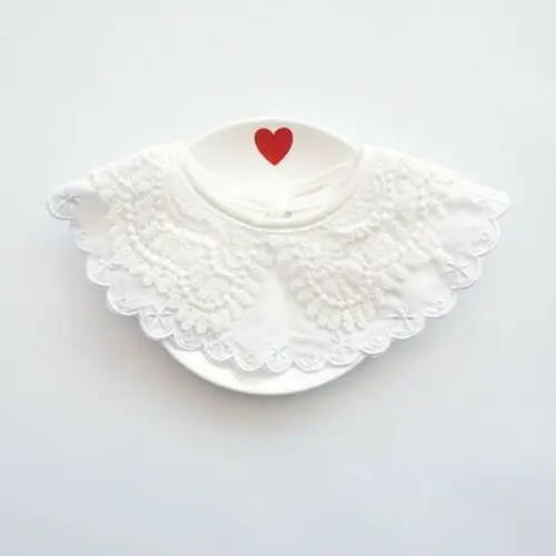 Emmaaby детский кружевной нагрудник для младенцев красивый с искусственным