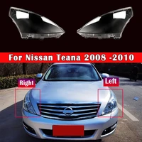 car headlight lens for nissan teana 2008 2009 2010 replacement auto shell cover lampshade glass lampcover caps