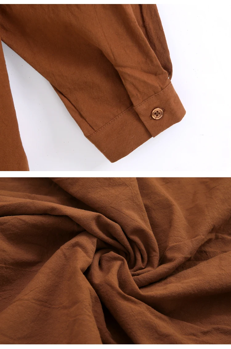 

S-2XL 5 color New Long Sleeve Long Shirt Dress Spring Patchwork White cotton Dresses Buttons Loose Dresses Robe Femme Vestido