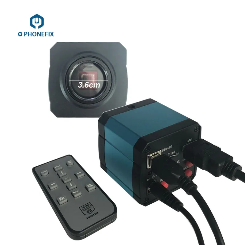 Микроскоп с адаптером для камеры 21мп 2K 1080P|Запчасти и аксессуары микроскопа| |