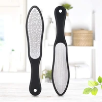 stainless steel double side foot files hard skin feet pedicure rasp scrubber foot file callus remover grinding foot skin care