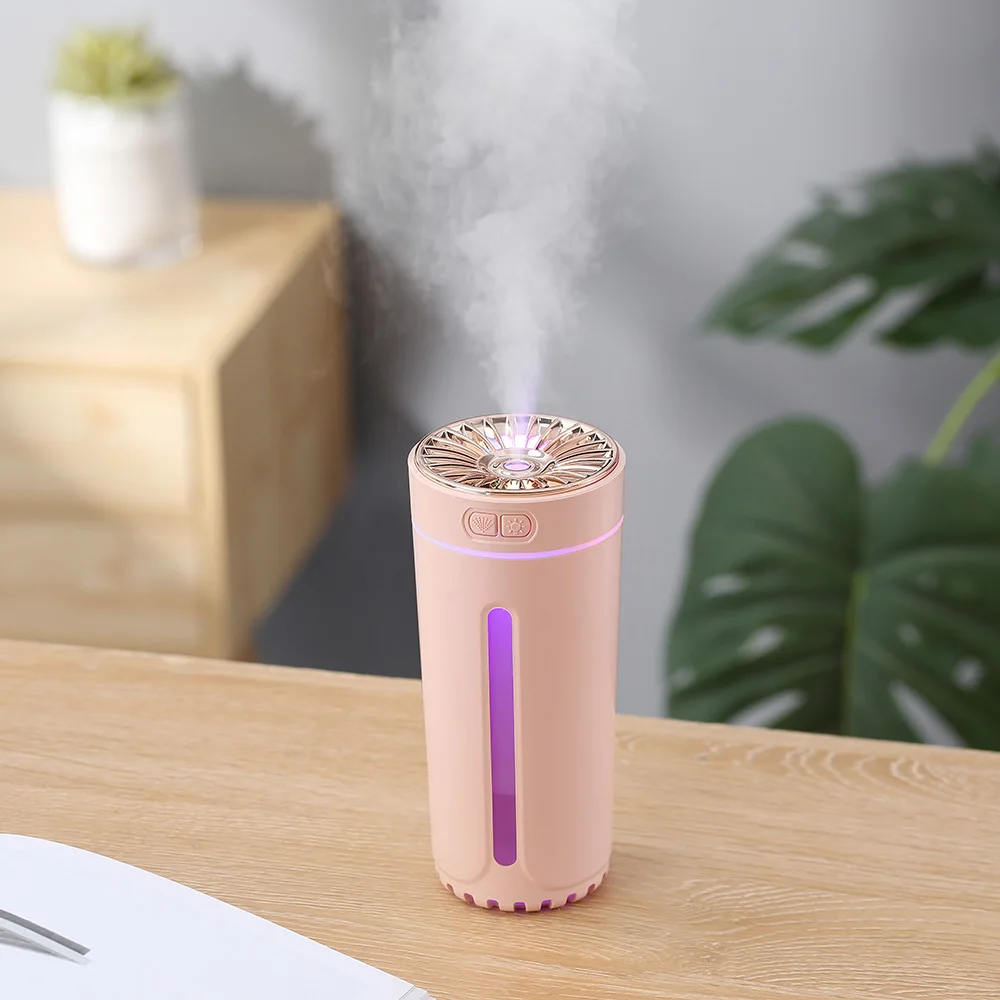 

Air Humidifier 300ml Ultrasonic Aroma Essential Oil Diffuser USB With 7 Color Lights Humidifiers Portable Purifier Aromatherapy