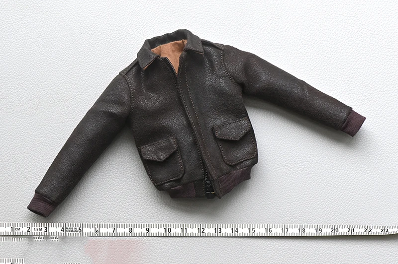 

Hot Sale 1/6 Clothes Retro A2 Air Force Flight Jacket Soldier Model Accessories for 12" Action Figure Doll