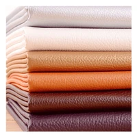 50138cm synthetic leather litchi pu leather fabric artificial faux leather fabrics diy bag sofa home decoration sewing material