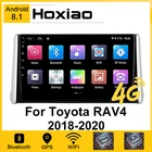 Автомагнитола на Android с GPS-навигацией для Toyota RAV4 2018 2019 RAV 4 2 ГБ + 32 ГБ AM RDS WIFI BT 8-ядерная карта Carplay TPMS 4G FM Авторадио