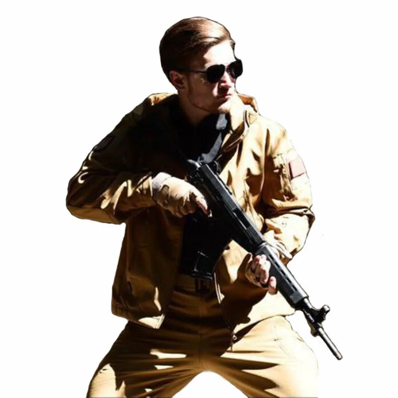 Армейская камуфляжная Мужская куртка тактическая зимние водонепроницаемые