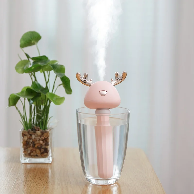Antlers Air Humidifier Creative Portable Ultrasonic Essential Aroma Oil Diffuser USB Mini Purifier Mist Maker | Инструменты