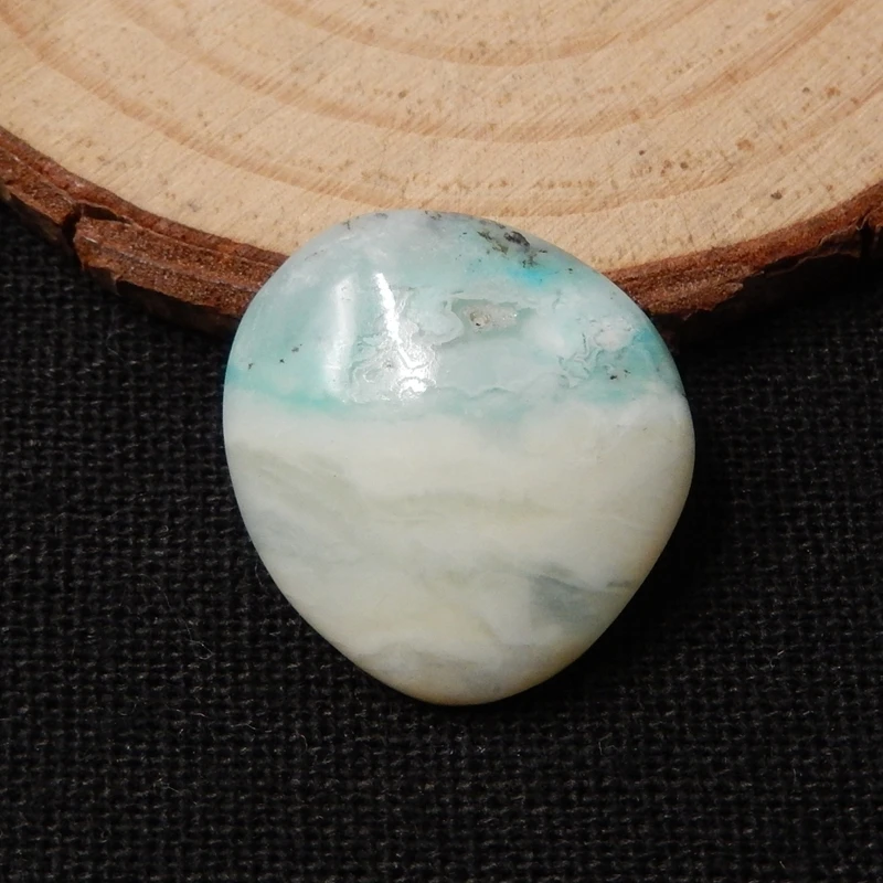 

Hot Sale Natural Stone Blue Opal Nugget Cabochon,22x21x6mm,3.2g Fashion Jewelry Cabochon Accessories