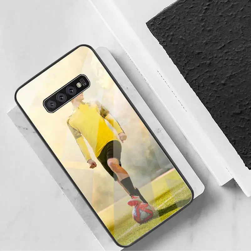 

USAKPGRT Marco Reus Phone Case Tempered Glass For Samsung S20 Plus S7 S8 S9 S10 Plus Note 8 9 10 Plus