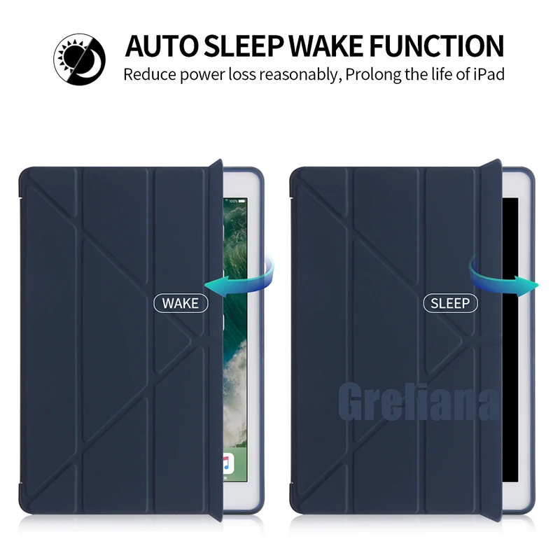 TPU Case for iPad 10.2 Pro 10.5 Air 3 2019 11 2020 Flip Stand Magnet For 9.7 2017 2018 5th 6th Tablet Cover | Компьютеры и офис