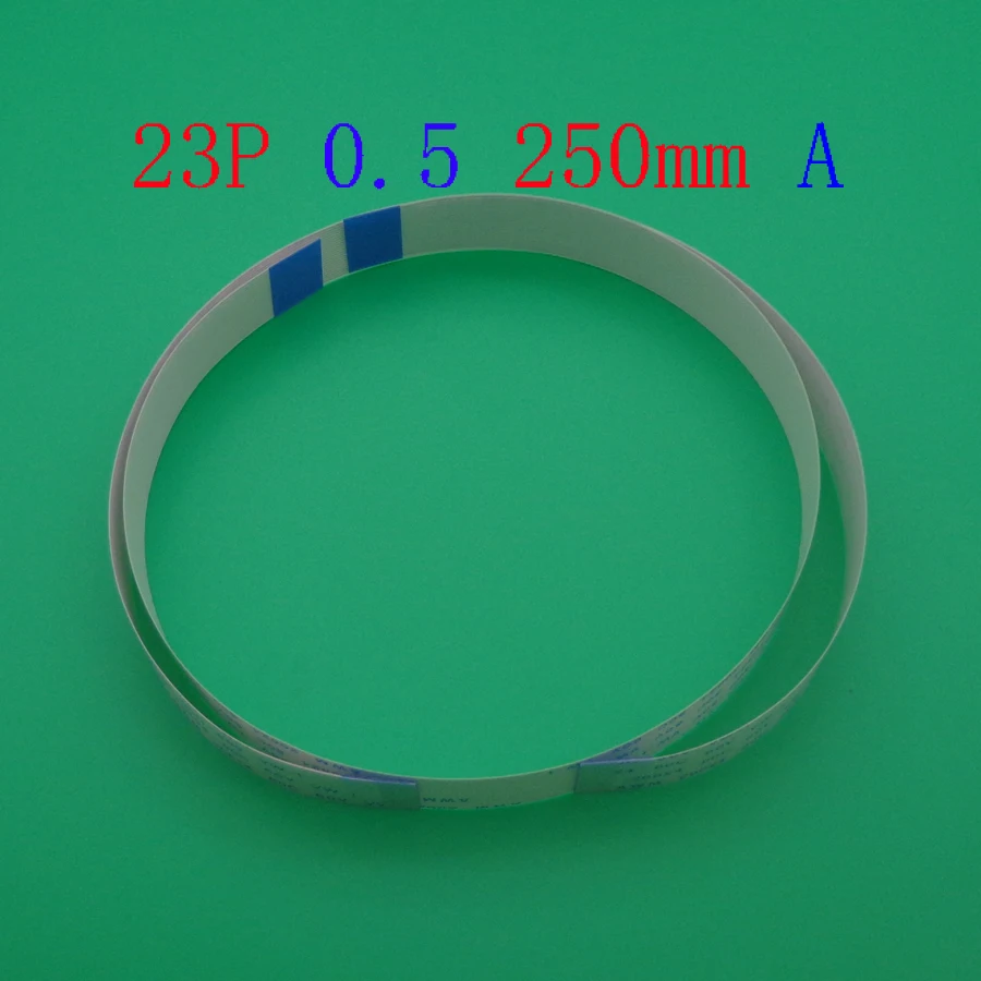 5 шт. 23pin FFC FPC плоский гибкий кабель 0 мм Шаг 23 pin A Длина вперед 250 ширина 12 AWM 20624 80C 60В