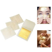 24k gold foil paper for face beauty mask art handicrafts scrapbooking home gilding design decoration gold leaf sheet 1020pcs