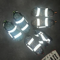 summer fashion kids shoes boy star graffiti beach shoes childrens luminous sandals flat boys artificial leather slippers