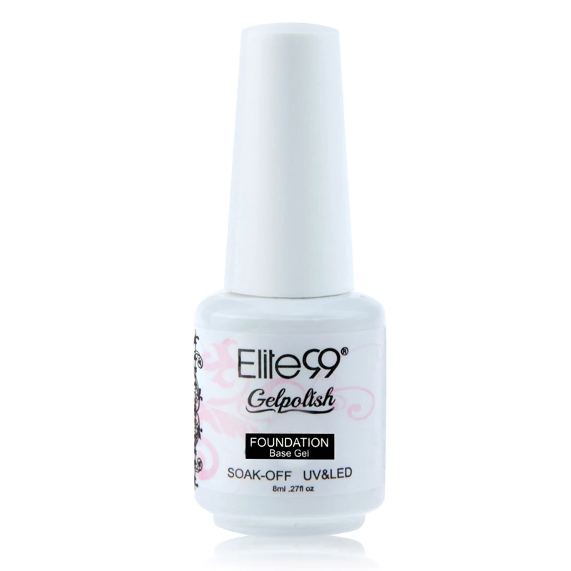 Base Elite99 8 мл Гель-лак для ногтей Vernis Полупостоянный лак для ногтей УФ-гель лак для ногтей эмаль для маникюра Лак для ногтей - Цвет: Base