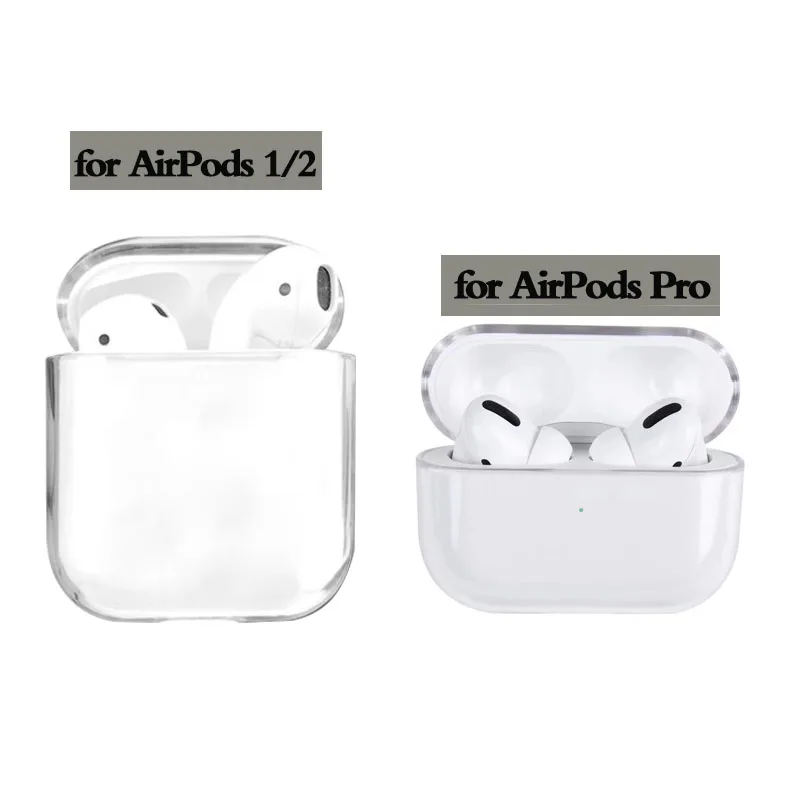 Модный милый прозрачный DHL штрих-код для Airpods чехол милый Bluetooth защитный чехол для наушников для Air pods 2/3 Pro Жесткий Чехол