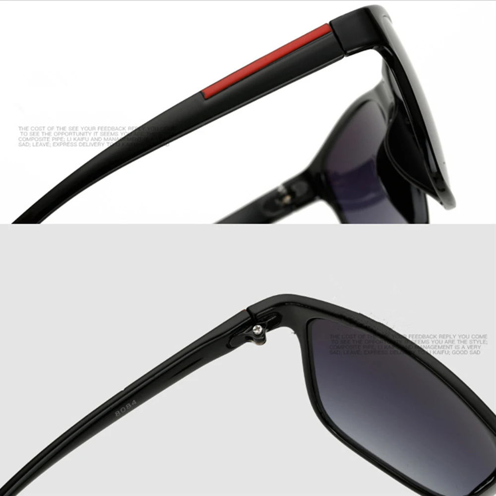 Модные Ретро квадратные оправы мужские женские солнцезащитные очки новая