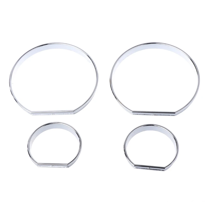 

Chrome Gauge Dash Dial Rings Bezel Trim Speedometer AC M-Tech for bmw E46 M M3
