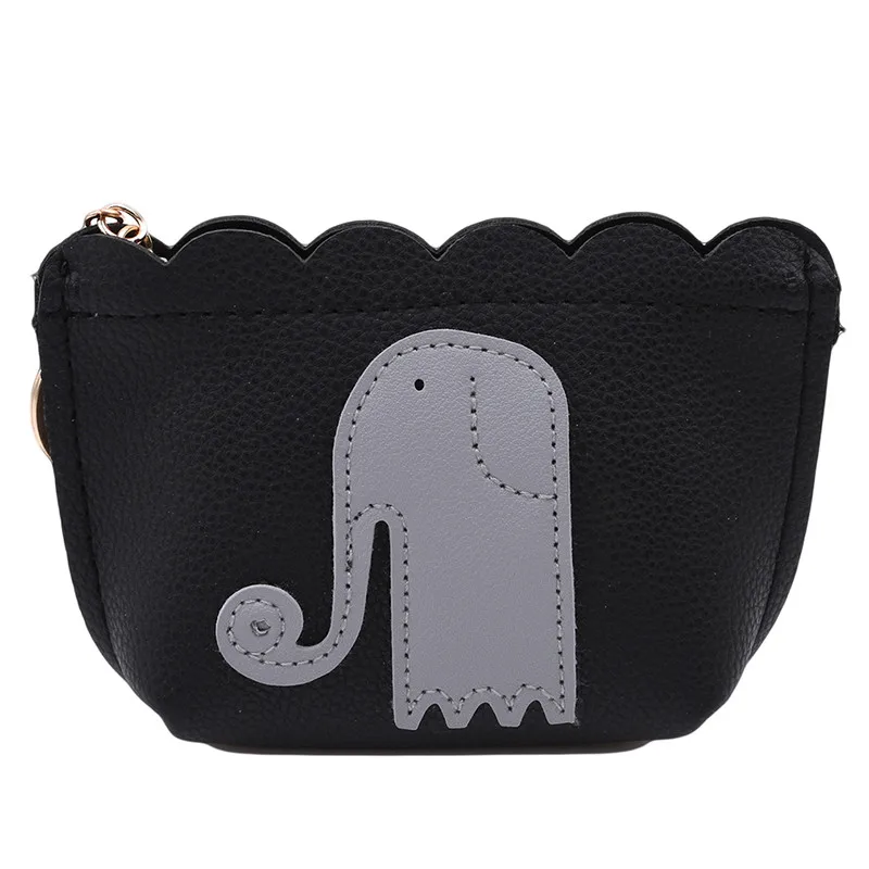 Хит продаж Кошелек С Рисунком Слона маленький кошелек для мелочи популярный из