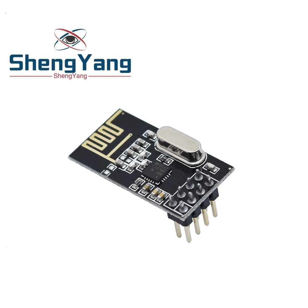 1 шт./лот ShengYang Черный nrf24l01 беспроводной модуль 24l01 2,4g беспроводной модуль Черный бриллиант