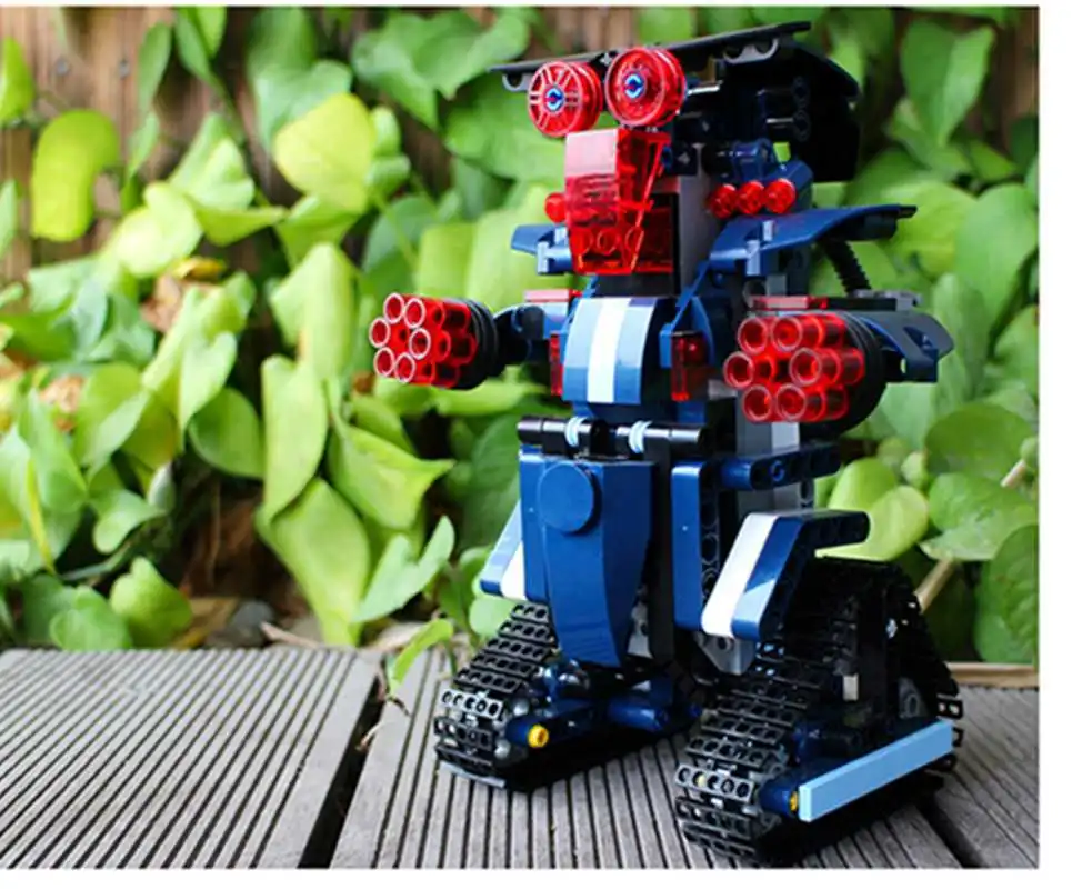 Робот-конструктор DIY сборщик робот приложение Двойной режим беспроводной пульт