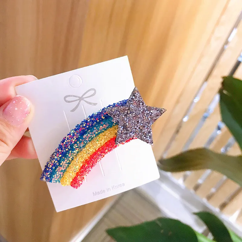 10 шт. заколки для волос в виде звезд |