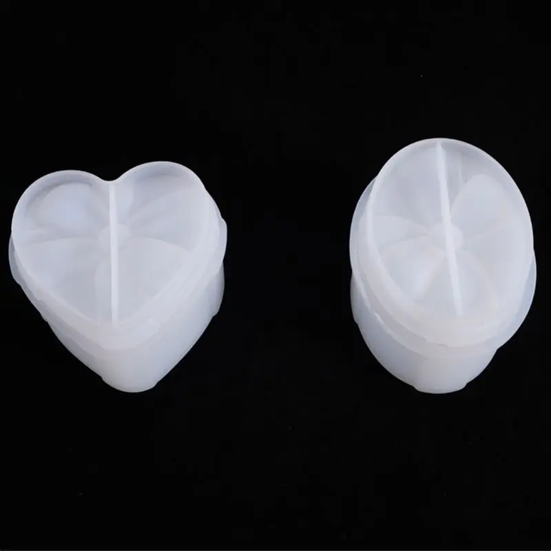 

Crystal Epoxy Resin Mold Jewelry Storage Box Casting DIY Crafts Silicone Mould