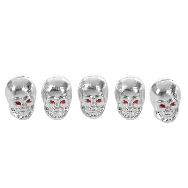 

5Pcs Skull Car Motorcycle Auto Wheel Tyre Tire Stem Air Valve Caps