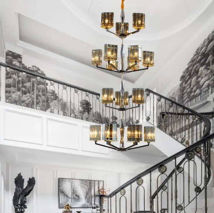 Современная Люстра для гостиной в скандинавском стиле роскошный