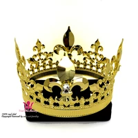 metal mens king crown headdress stage catwalk awards ceremony photo studio shooting crown crowns crown hair accessories