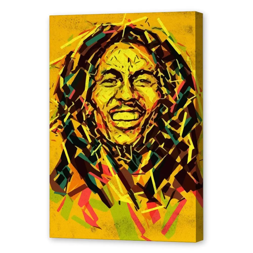 

BobS Exodus Colorful Rapper ReggaeCanvas Painting Wall Art Posters and Prints Wall Pictures for Living Room Decoration Home Dec