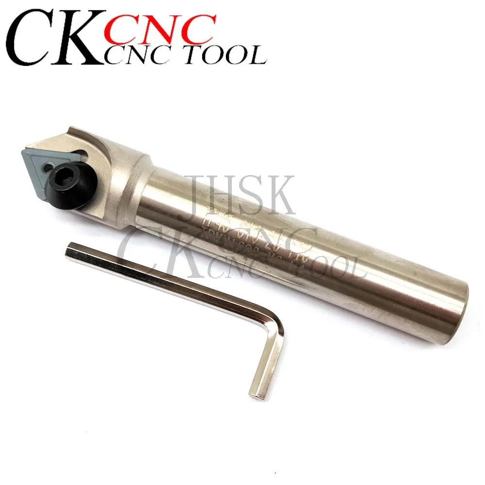 45 градусов 1 мм 20 cnc фаски дрель держатель инструмента TP45 C16 110 + 10 шт TPKN 1603|drill