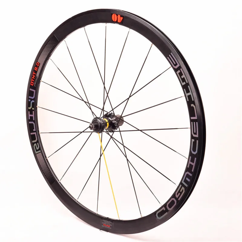 ultra light bike wheels cosmic elite 700C 40mm Aluminium Alloy C/V brake BMX road bicycle wheelset Sealed Bearing wheel set | Спорт и