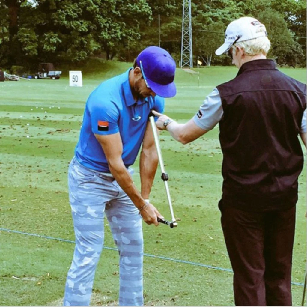 

Golf Swing Trainer Aids Comfortable Hands Position Grip Beginner Learning Tool