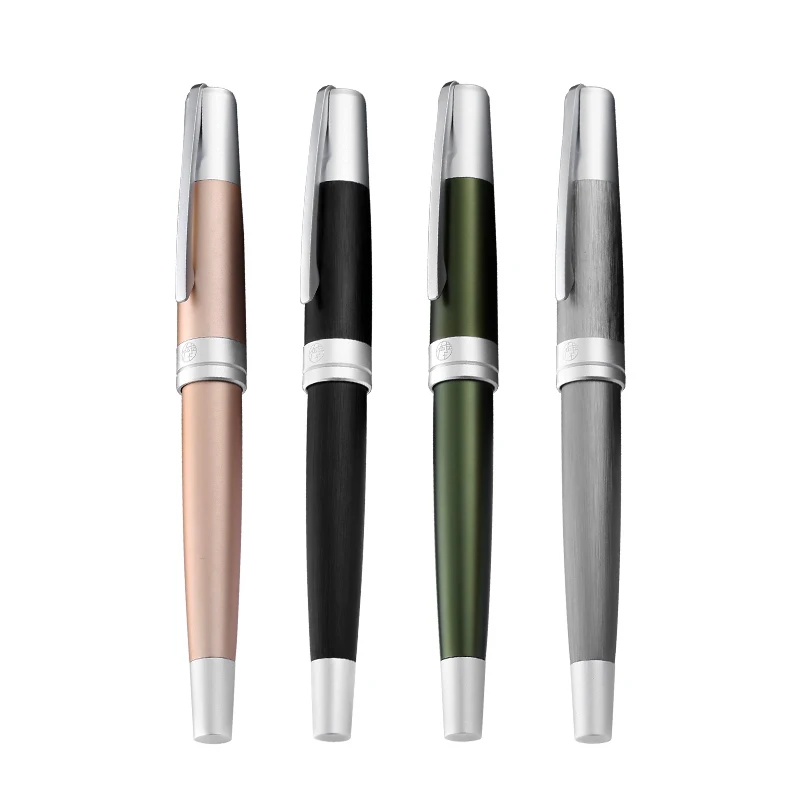 

Picasso 961 Metal Matte Fountain Pen Georg Simmel Iridium Fine 0.5mm with Gift Box Writing Ink Pen for Office Business