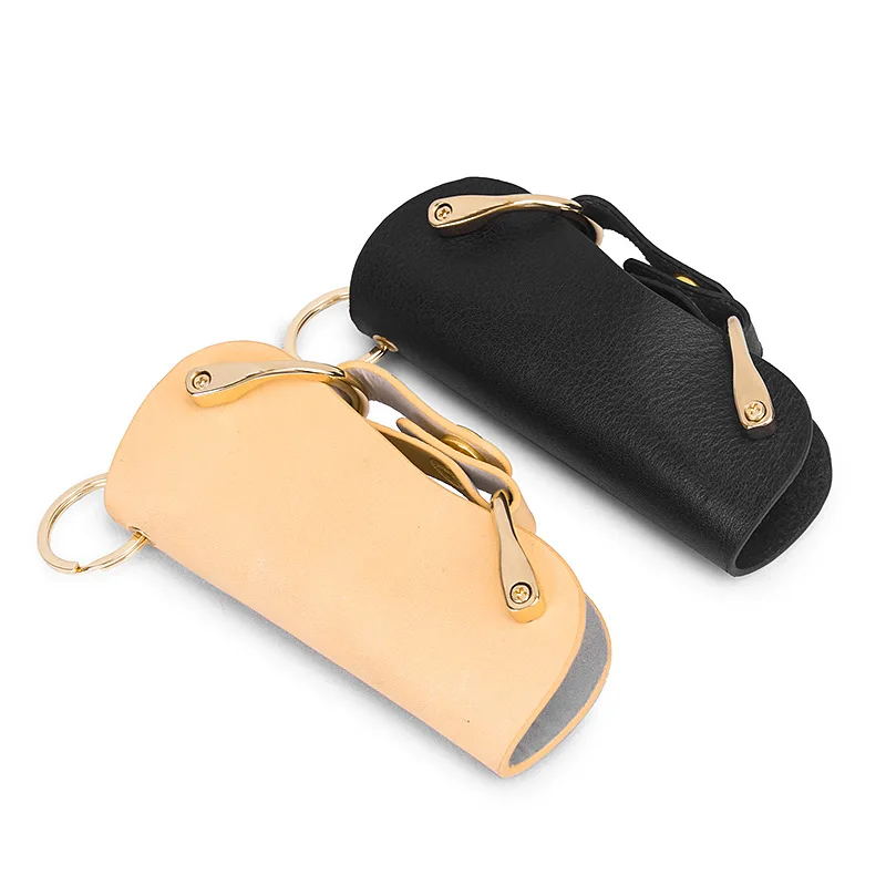 Мужской бумажник для ключей из 100% натуральной кожи винтажный Творческий