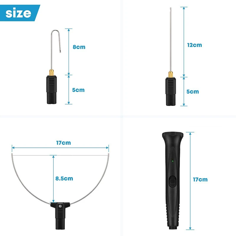 Набор инструментов для резки пены 3 в 1 нож нагревания с горячей проволокой