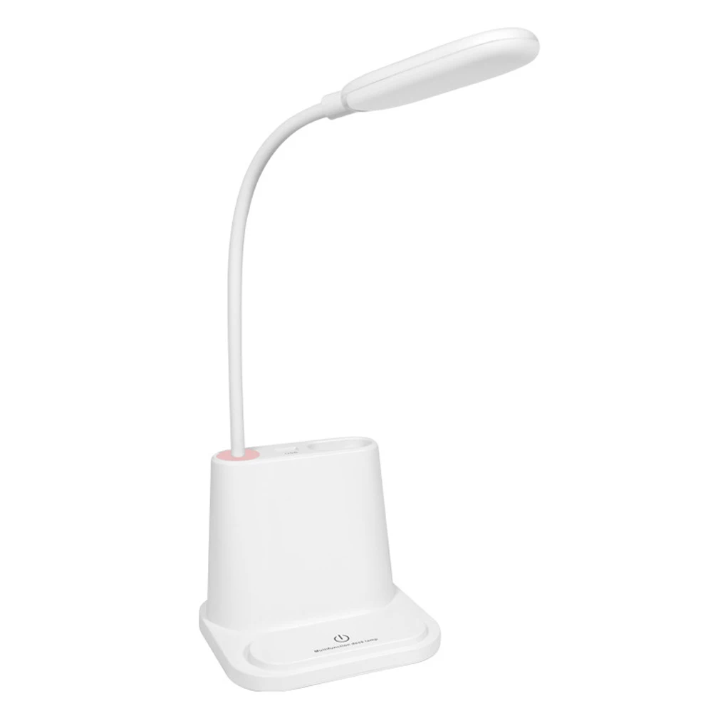 

USB Rechargeable LED Desk Lamp Touch Dimming Adjustment Table Lamp For Children Kids Reading Study Bedside Bedroom Living Room