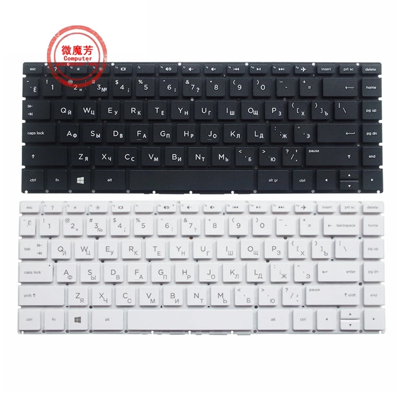 

RU Russian keyboard FOR HP 14-BS 14M-BA 14-BW 14G-BR 14-BP 14T-BA 14M-BA 14-BA 240 G6 245 G6 246 G6 backlight