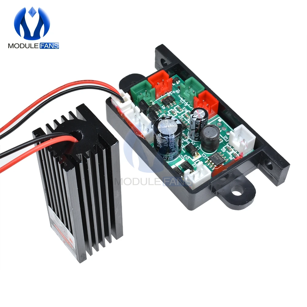 DC 12V TTL Фокусируемый 150 мВт 650nm 655nm 660nm красный лазерный модуль Диод типичный 200mA 300