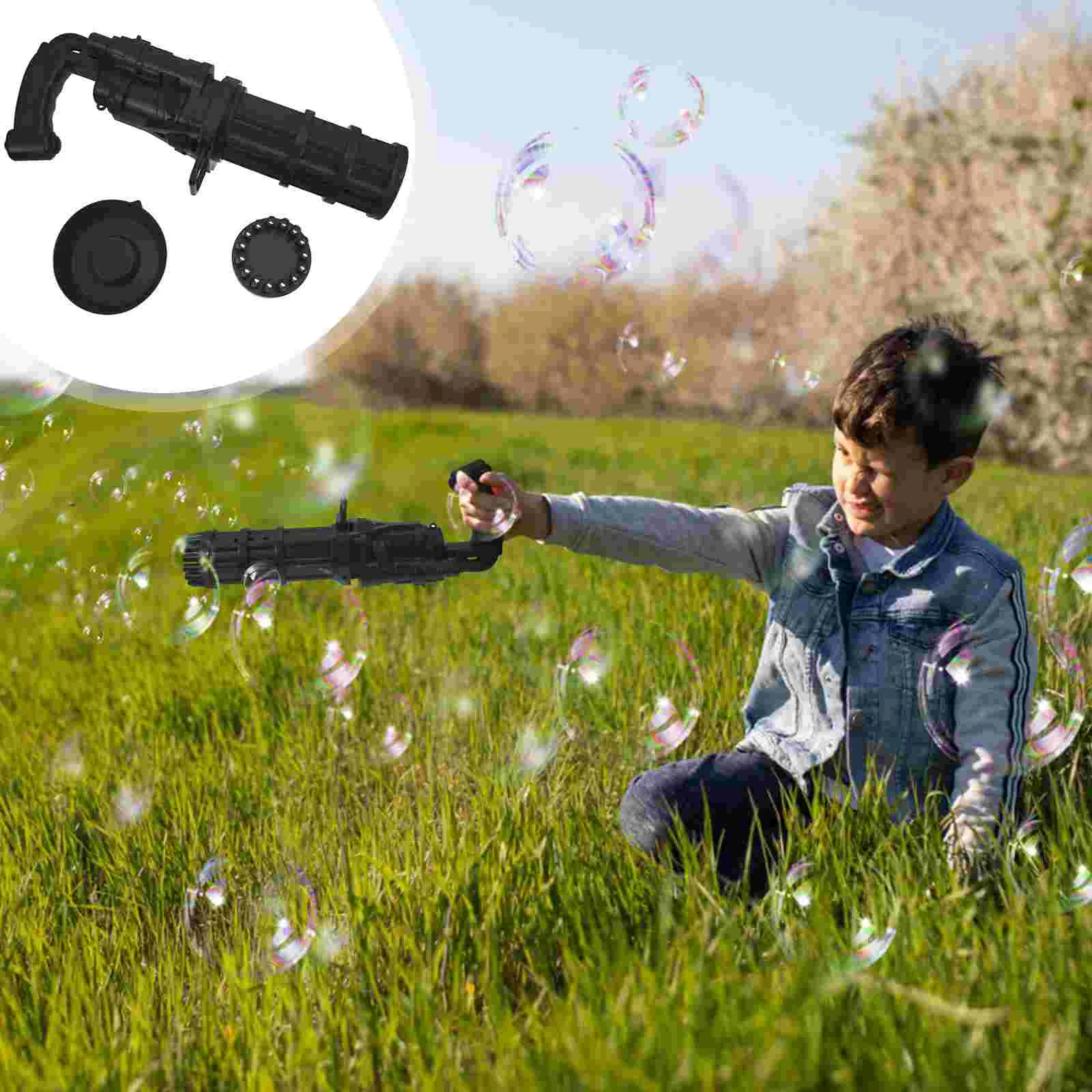 

1 Set Bubble Making Machine Electric Bubble Maker for Boys Girls